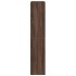 Librería divisora 4 niveles marrón roble 143,5x29x143,5