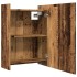 Armario espejo de baño madera envejecida 62,5x20,5x64