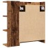 Armario espejo de baño madera envejecida 62,5x20,5x64