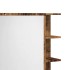 Armario espejo de baño madera envejecida 62,5x20,5x64