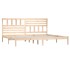 Estructura de cama madera maciza de pino 180x200