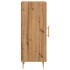 Aparador madera de ingeniería roble artisan 34,5x34x90