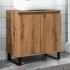 Armario de baño madera de ingeniería roble artisan 58x33x60