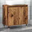 Armario de baño madera de ingeniería envejecida 58x33x60 cm