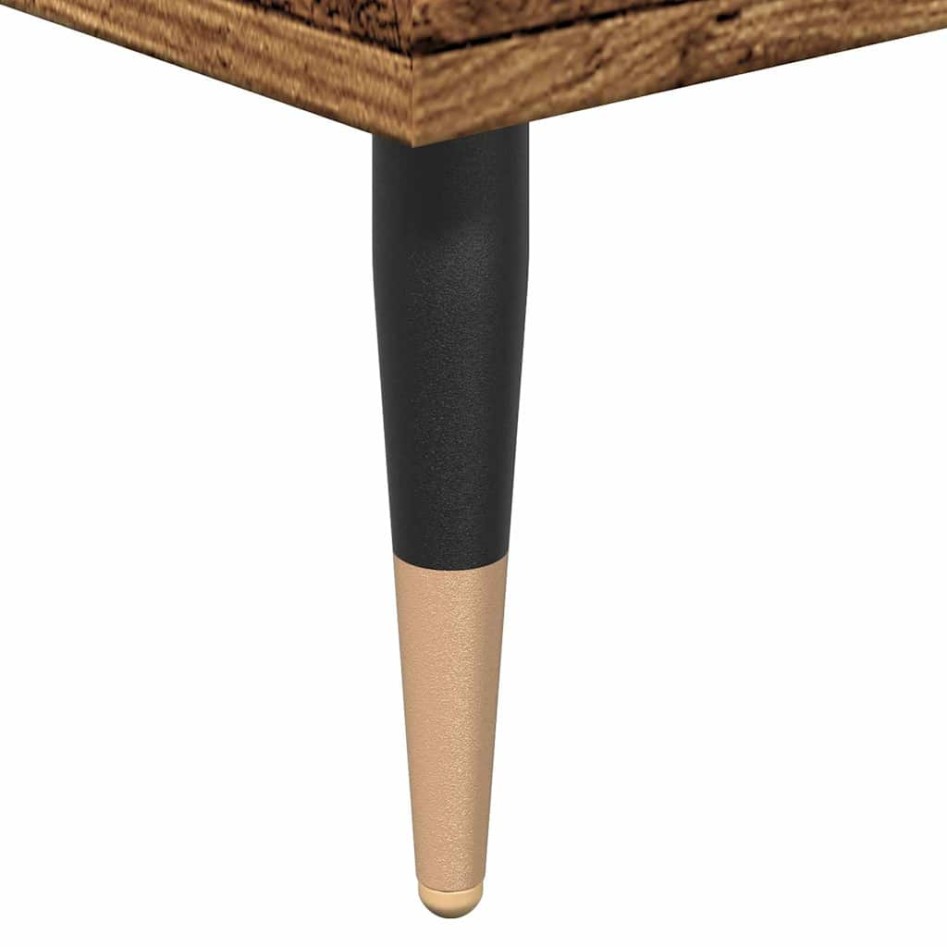 Armario de baño madera de ingeniería envejecida 58x33x60