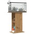 Soporte acuario madera ingeniería roble artisan 36x60,5x72,5