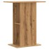 Soporte acuario madera ingeniería roble artisan 36x60,5x72,5