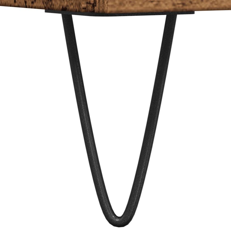 Mueble de TV madera de ingeniería envejecida 150x30x50