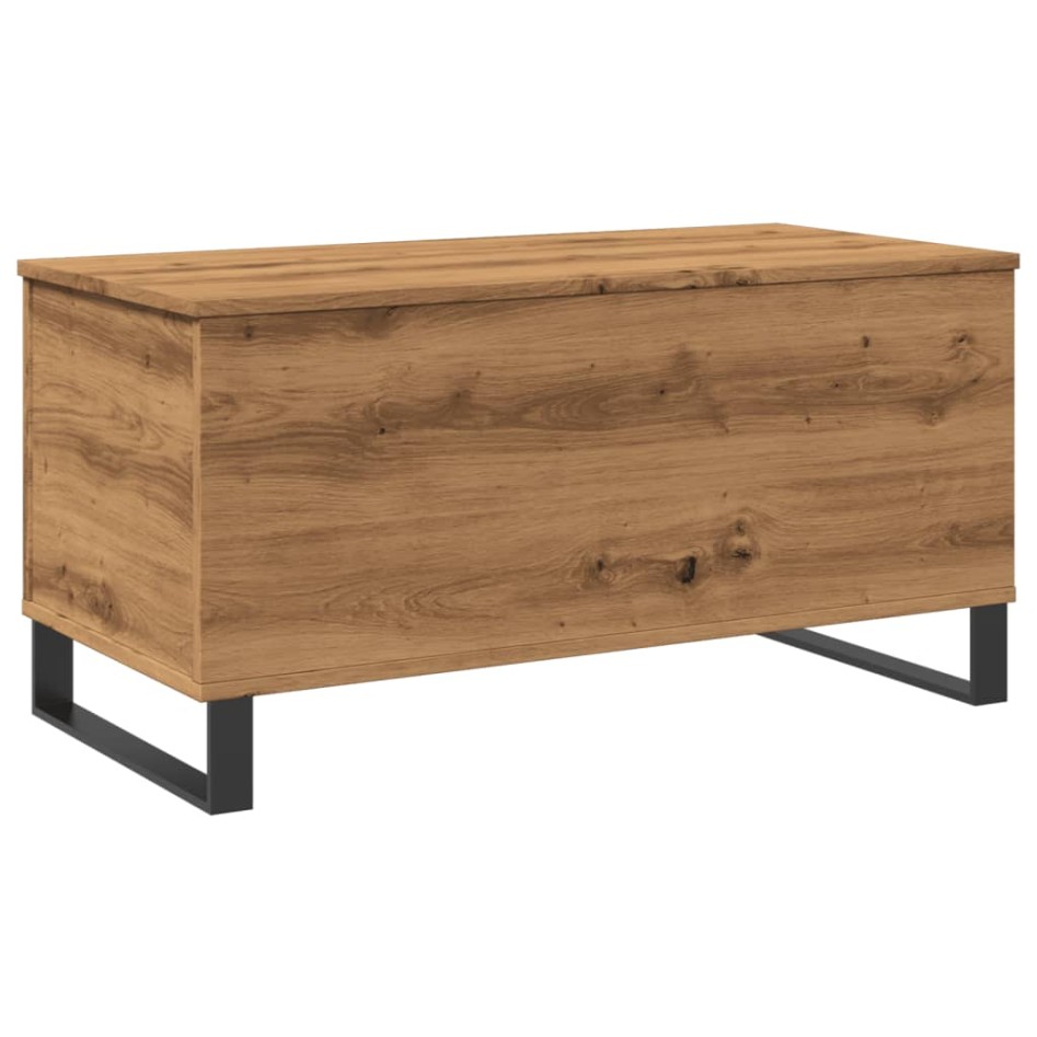 Mesa de centro madera de ingeniería roble artisan 90x44,5x45