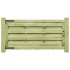 Puertas valla 2 uds madera pino impregnada 150x75 cm