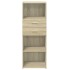Aparador alto madera de ingeniería roble Sonoma 45x42,5x124