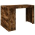 Escritorio madera de ingeniería roble ahumado 123,5x73,5x75