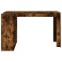 Escritorio madera de ingeniería roble ahumado 123,5x73,5x75