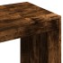 Escritorio madera de ingeniería roble ahumado 123,5x73,5x75