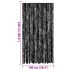 Cortina antimoscas chenilla gris antracita 100x230