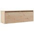 Armario de pared de madera maciza de pino 100x30x35