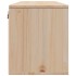 Armario de pared de madera maciza de pino 100x30x35