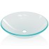 Lavabo vidrio templado transparente 42