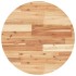 Tablero de mesa redondo madera maciza de acacia Ø60x4