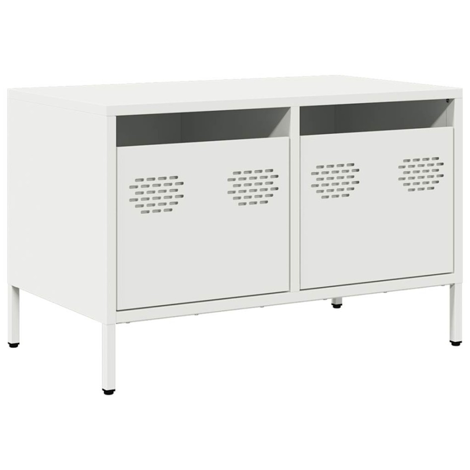 Mueble para TV acero laminado en frío blanco 68x39x43,5