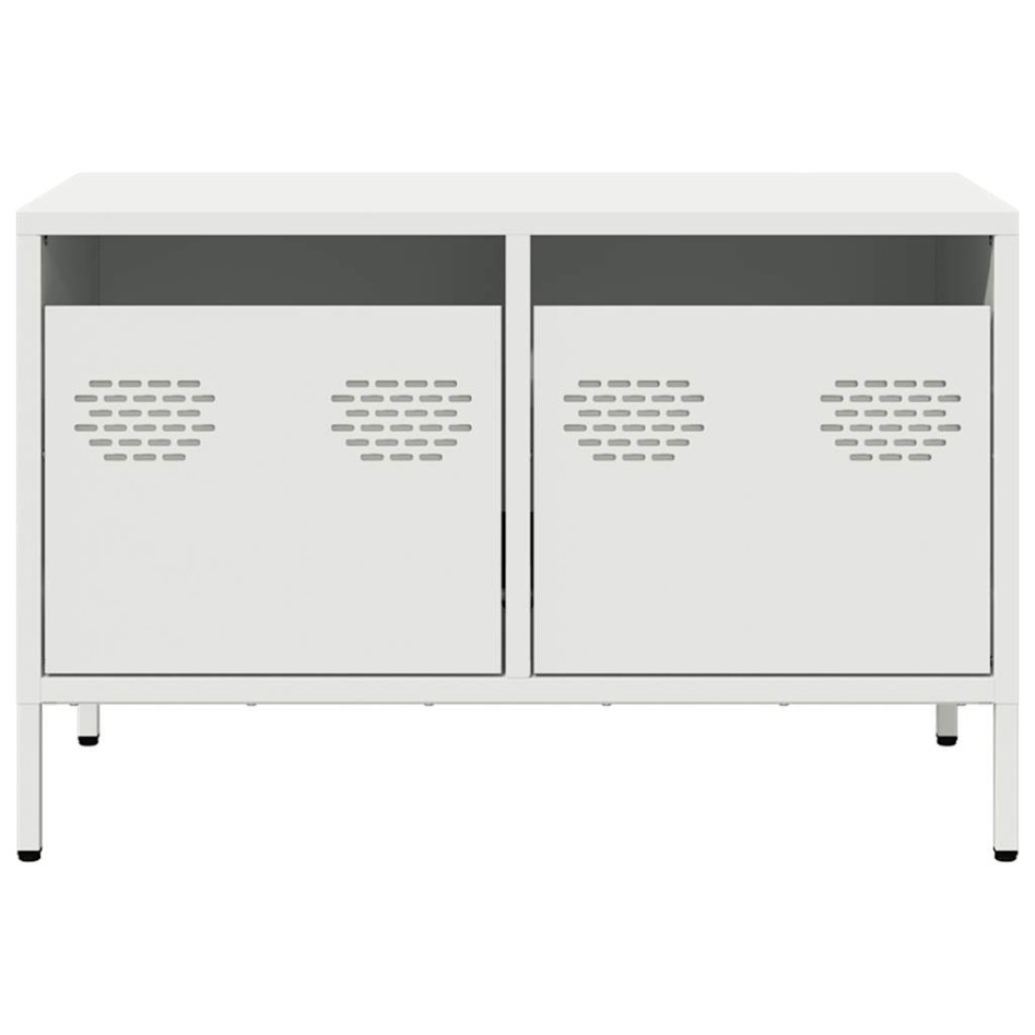 Mueble para TV acero laminado en frío blanco 68x39x43,5