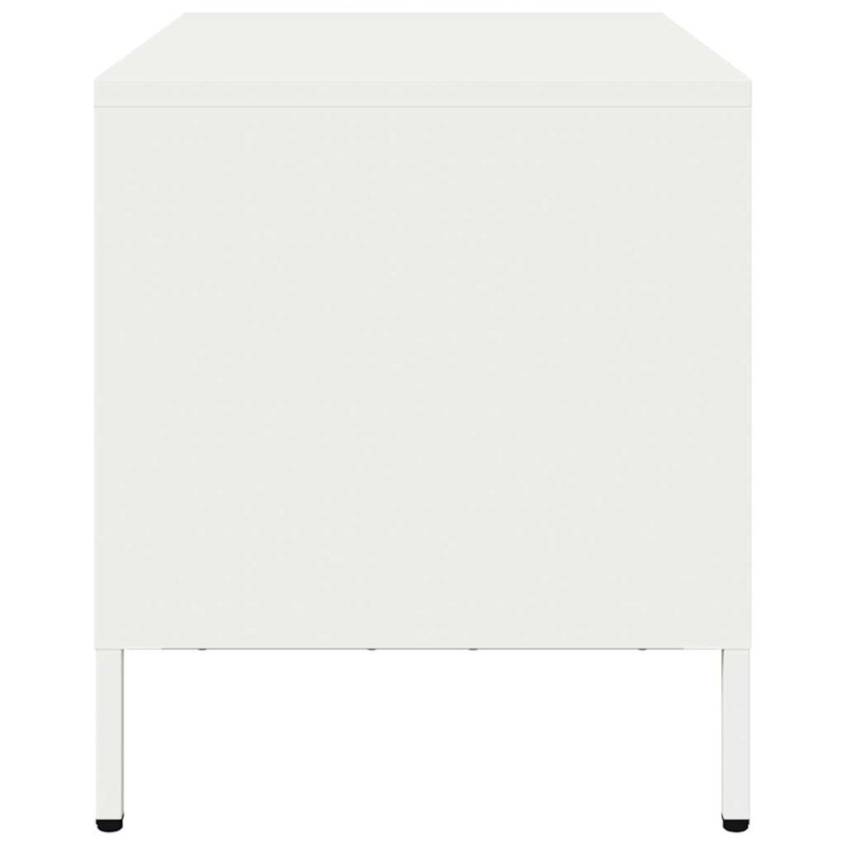 Mueble para TV acero laminado en frío blanco 68x39x43,5