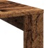 Mesa de centro madera de ingeniería envejecida 100x100x35