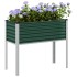 Jardinera de acero verde 100x41x90