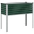 Jardinera de acero verde 100x41x90