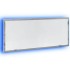 Espejo de baño LED madera ingeniería gris Sonoma 100x8,5x37