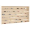 Vitrina de madera para coleccionistas con 6 estantes