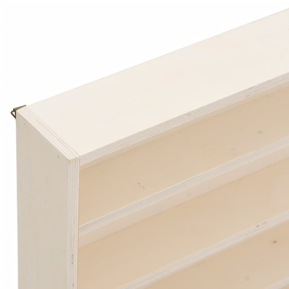 Vitrina de madera para coleccionistas con puertas 100x8,5x37