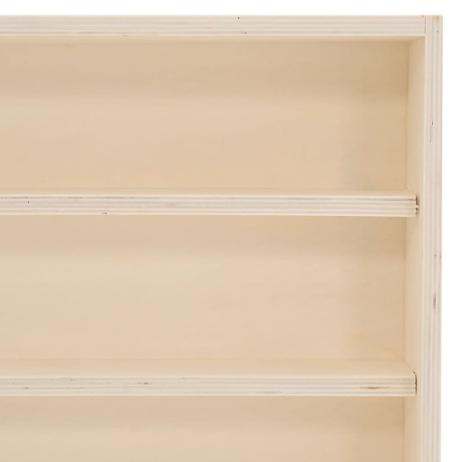 Vitrina de madera para coleccionistas con puertas 100x8,5x37
