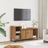 Mueble para TV madera de ingeniería roble artisan 100x35x55