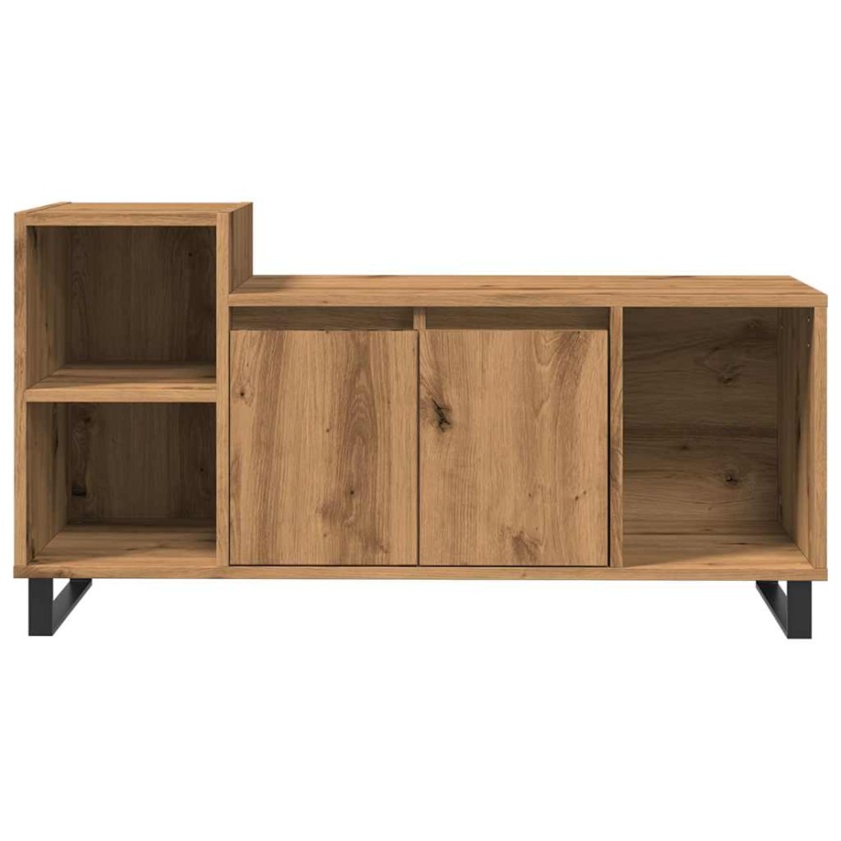 Mueble para TV madera de ingeniería roble artisan 100x35x55