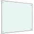 Protección salpicaduras cocina vidrio templado blanco 70x60