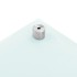 Protección salpicaduras cocina vidrio templado blanco 70x60