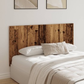 Cabecero de cama madera de ingeniería envejecida 160x1,5x80