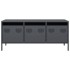 Mueble de TV acero laminado en frío antracita 101,5x39x43,5