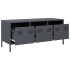 Mueble de TV acero laminado en frío antracita 101,5x39x43,5