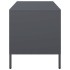 Mueble de TV acero laminado en frío antracita 101,5x39x43,5