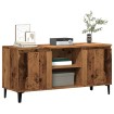 Mueble de TV madera ingeniería madera envejecida 102x35x50 cm