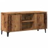 Mueble de TV madera ingeniería madera envejecida 102x35x50