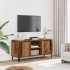 Mueble de TV madera ingeniería madera envejecida 102x35x50