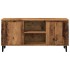 Mueble de TV madera ingeniería madera envejecida 102x35x50