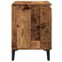 Mueble de TV madera ingeniería madera envejecida 102x35x50