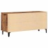 Mueble de TV madera ingeniería madera envejecida 102x35x50