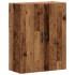Armario de pared madera de ingeniería envejecida 69,5x34x90