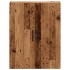 Armario de pared madera de ingeniería envejecida 69,5x34x90