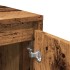 Aparador de madera de ingeniería envejecida 70x41x75